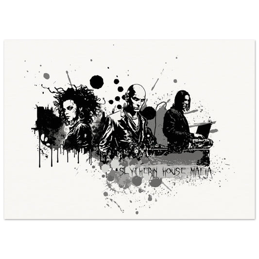 SOS - Slytherin House Mafia - Print
