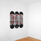 Skateboard Wall Art, Skateart, Skateboardart, Skateboard Art, Skateart, Wallart, Skateboard Art, Skateboard Deck, Deck Art