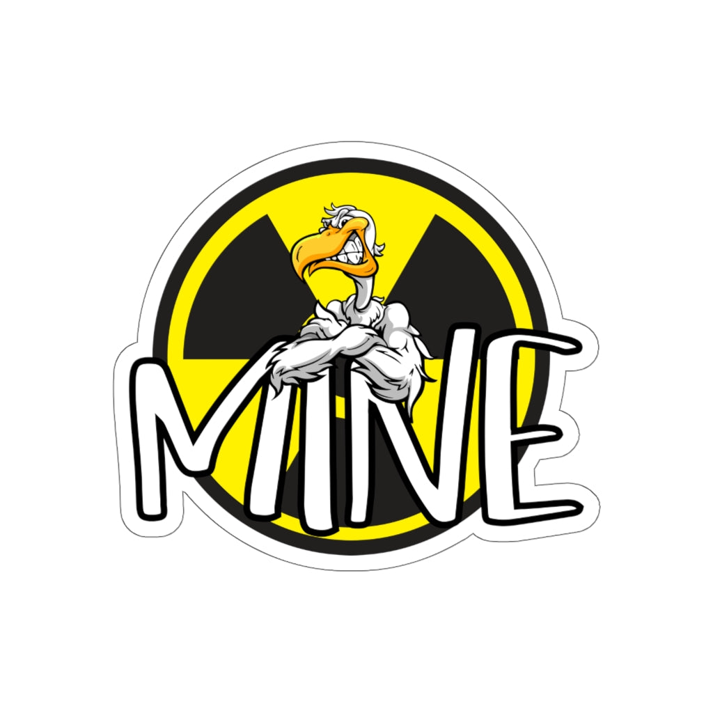 MINE Die Cut Logo Sticker